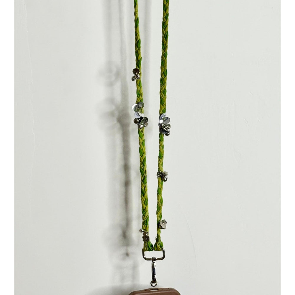 JOD fabric phone sling with ghungroo bell detailing, handcrafted accessory