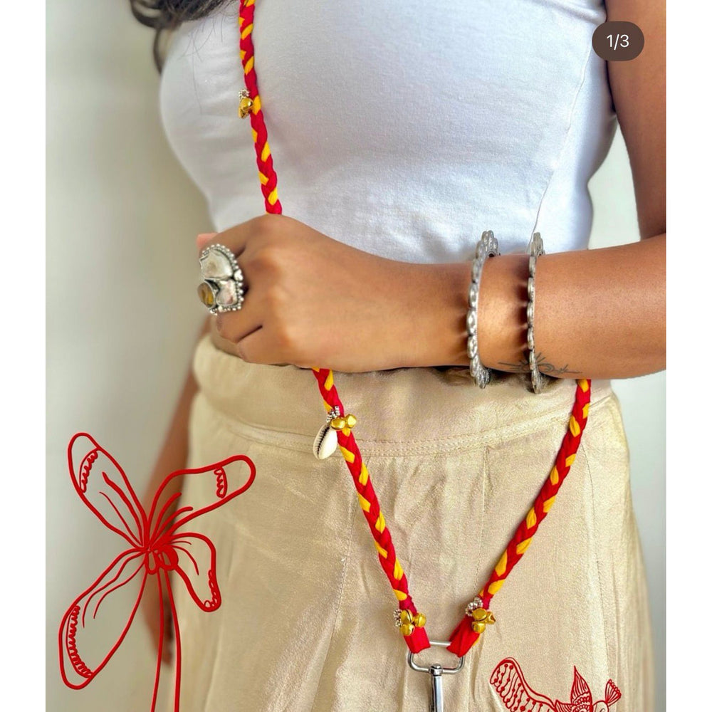 JOD textile phone lanyard, soft durable sling for hands-free daily use