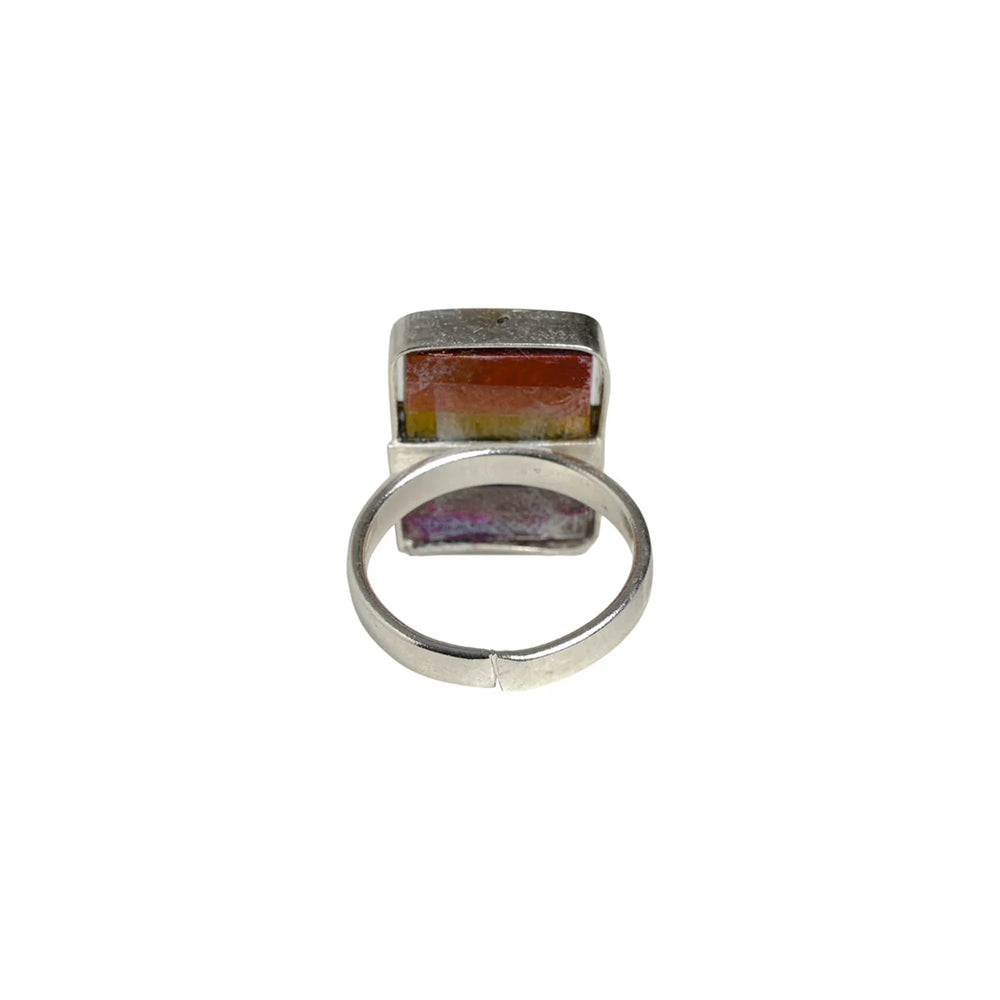 Seven Chakra Adjustable Ring - EarthBased 