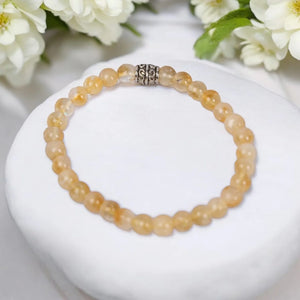Natural Certified Citrine Bracelet For Success And Prosperity - EarthBased 