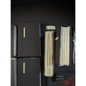 Double Trouble Black Sketching Journal I White Paper Journal - EarthBased 