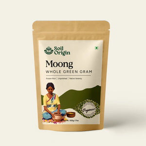 Whole Green Gram (Moong) | Soil Origin | Pack of 2 - EarthBased 