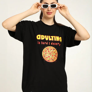 Women Oversized Bamboo T-Shirt – Soft, Breathable & Sustainable - EarthBased 