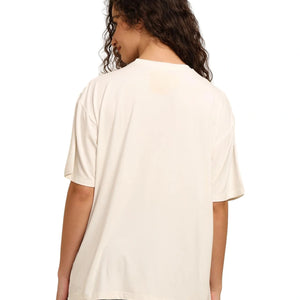 Women Oversized Bamboo T-Shirt – Soft, Breathable & Sustainable - EarthBased 