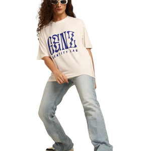 Women Oversized Bamboo T-Shirt – Soft, Breathable & Sustainable - EarthBased 