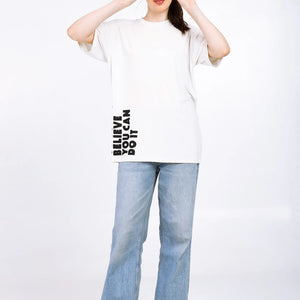 Women Oversized Bamboo T-Shirt – Soft, Breathable & Sustainable - EarthBased 