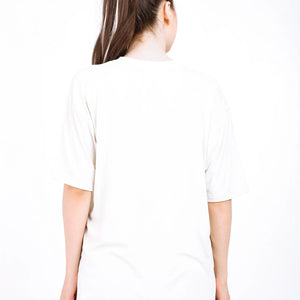 Women Oversized Bamboo T-Shirt – Soft, Breathable & Sustainable - EarthBased 