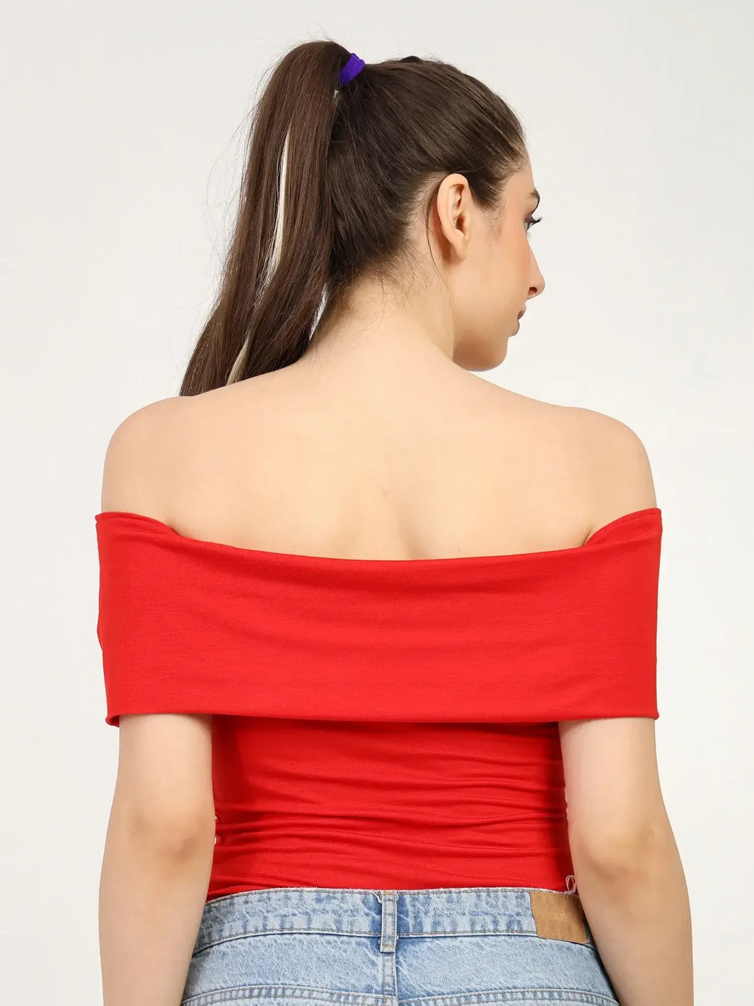Women's Bamboo Drop Shoulder Top – Ultra Soft, Breathable & Sustainable | Red - EarthBased 