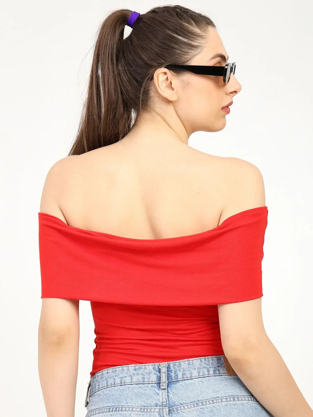 Women's Bamboo Drop Shoulder Top – Ultra Soft, Breathable & Sustainable | Red - EarthBased 