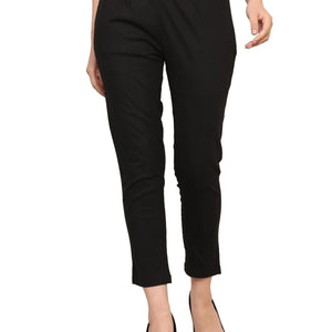 Women’s Linen Palazzo Pants – Effortless Style & Breathable Comfort | Black - EarthBased 