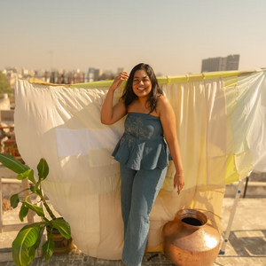 Party wear tube top for women with minimal design, breathable strapless summer top suitable for regular and plus size styling.