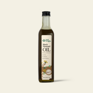 Wood-Pressed Black Mustard Oil | Soil Origin - EarthBased 