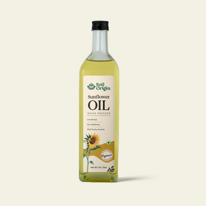 Wood-Pressed Sunflower Oil | Soil Origin - EarthBased 