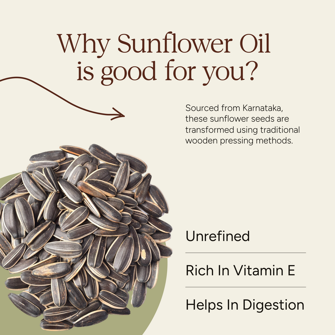 Wood-Pressed Sunflower Oil | Soil Origin - EarthBased 