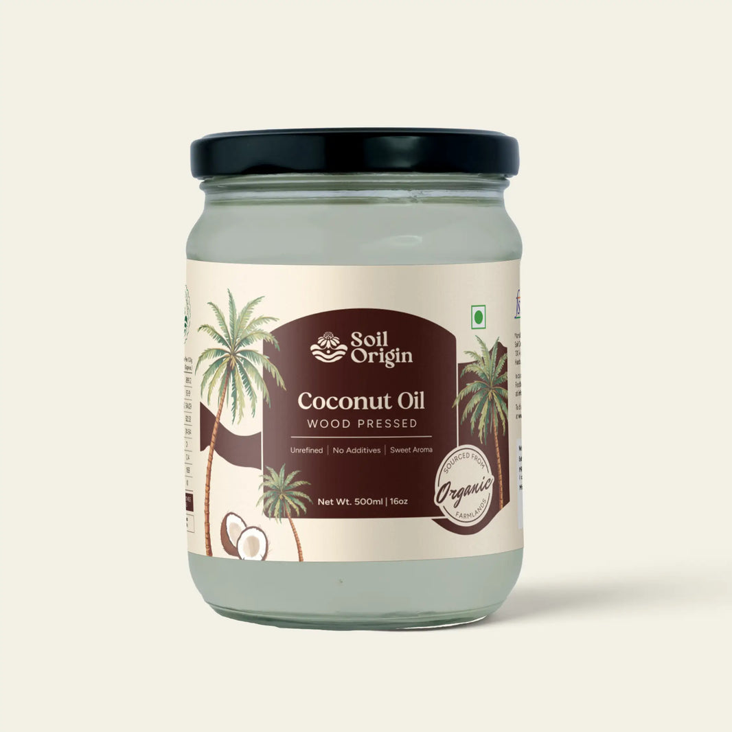 Wood-Pressed Coconut Oil | Soil Origin - EarthBased 