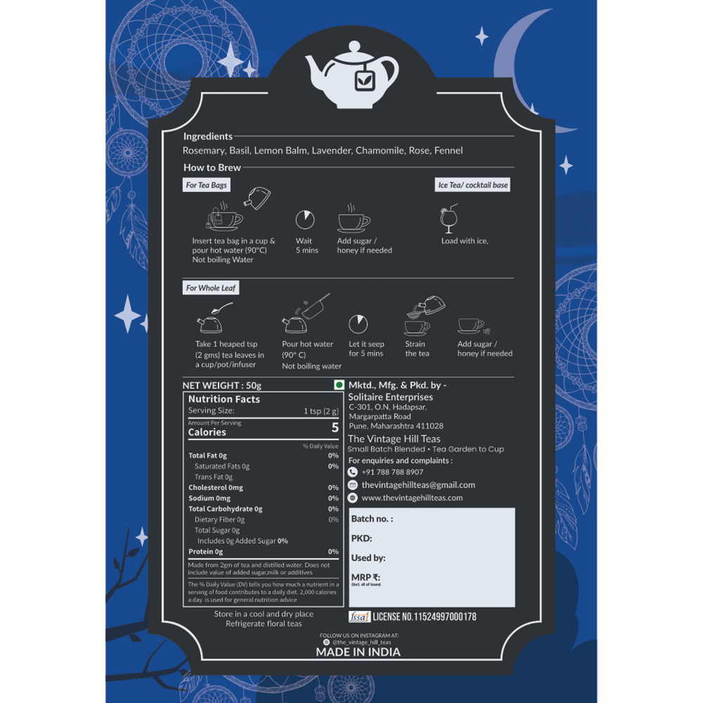 Sleep And Glow tea - EarthBased 