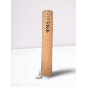 ONEarth eco-friendly cork yoga mat with strong-grip rubber base