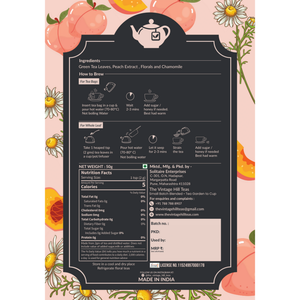 Vintage Peach Serenity tea - EarthBased 