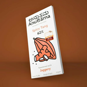 Dark Chocolate (Pack of 2) | Combo of Spicy Tang Chocolate - EarthBased 