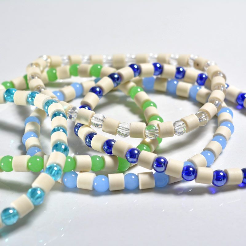 Kheoni probiotic ceramic anklet – close-up
