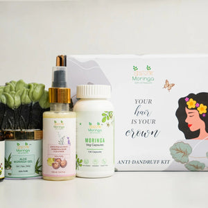 Anti-Dandruff Kit | Daivik Moringa - EarthBased 