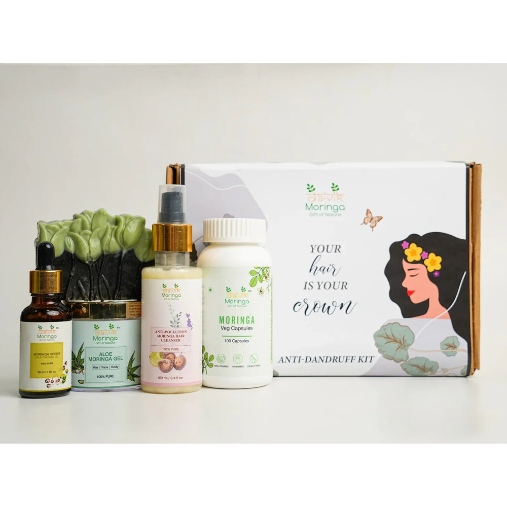 Anti-Dandruff Kit | Daivik Moringa - EarthBased 