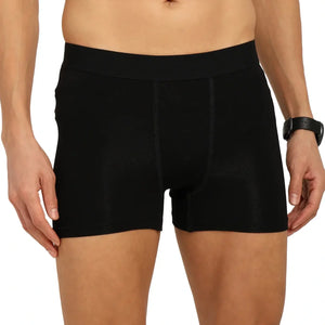 Bamboo Men’s Ultra-Soft Trunks & Boxers | Black & Cream | Pack of 2 - EarthBased 