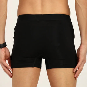 Bamboo Men’s Ultra-Soft Trunks & Boxers | Black & Cream | Pack of 2 - EarthBased 