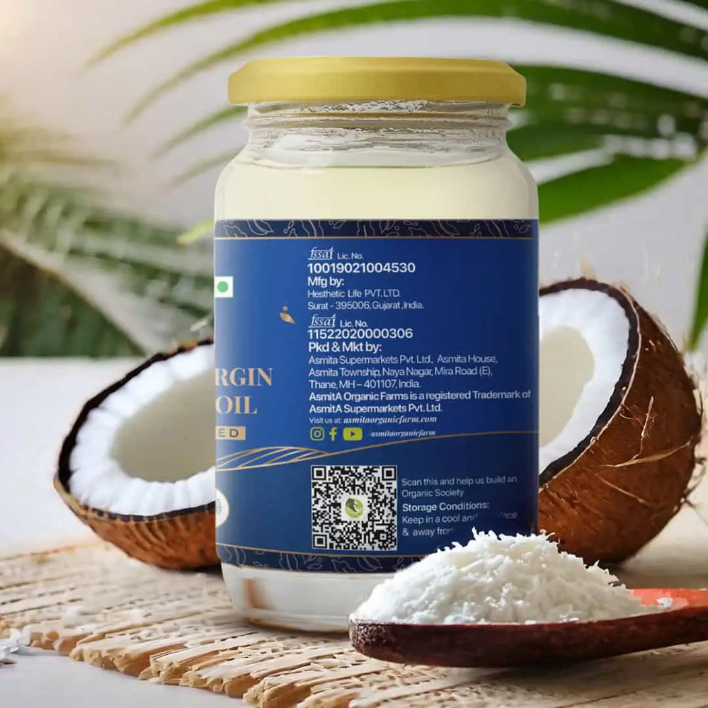 Virgin Cold Pressed Coconut Oil - EarthBased 