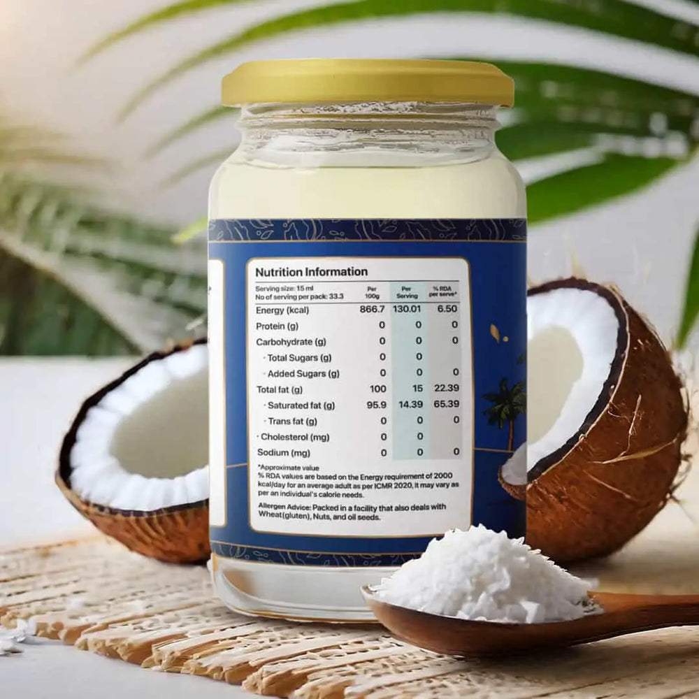 Virgin Cold Pressed Coconut Oil - EarthBased 
