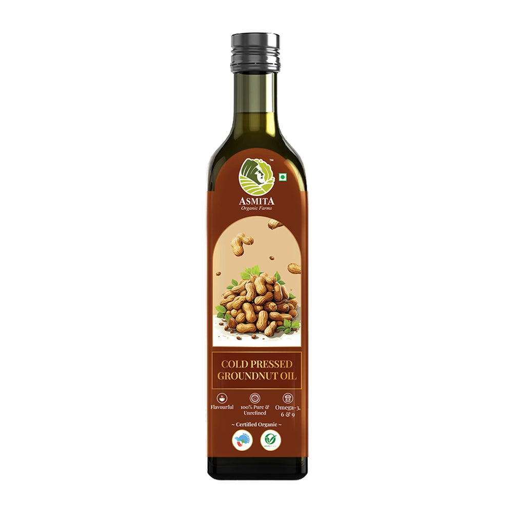 Organic Cold Pressed Groundnut Oil - EarthBased 