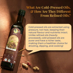 Organic Cold Pressed Groundnut Oil - EarthBased 
