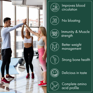 Vegan Plant Based Protein Powder for Fitness(1KG) 26g Pea, Brown Rice Isolate, Complete Amino Acid Profile, 4.82g BCAA, Monk Fruit Extract | Multivitamins Minerals, No Added Sugar (Chocolate) | Veplants - EarthBased 