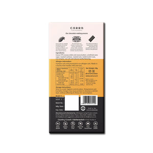 CARRA Country Crunch & Butterscotch in Plant Based Milk Chocolate 50G - EarthBased 