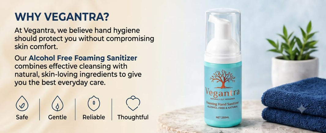 Vegantra Alcohol Free Sanitizer For Him 50ml