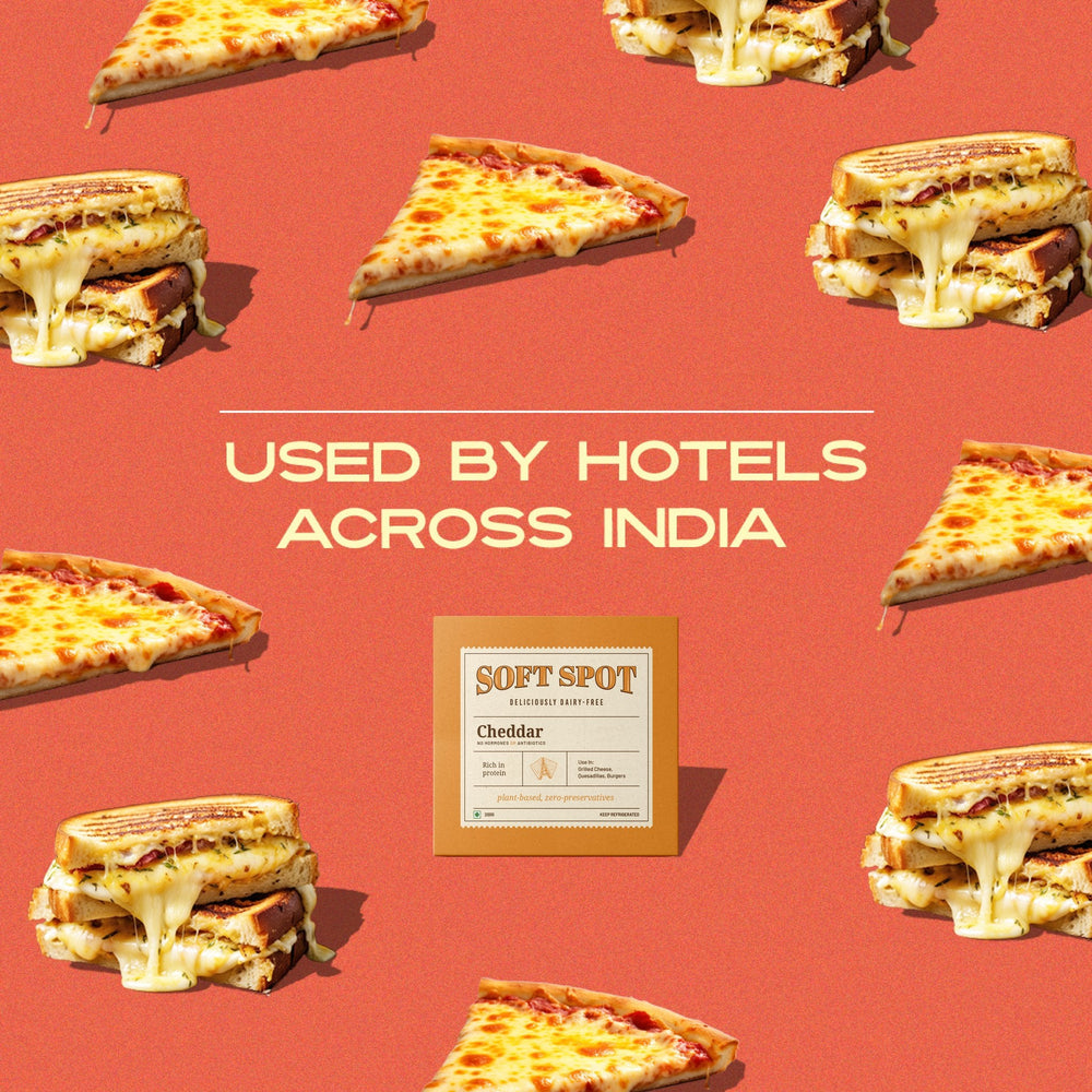 Soft Spot cheddar used in restaurants across India