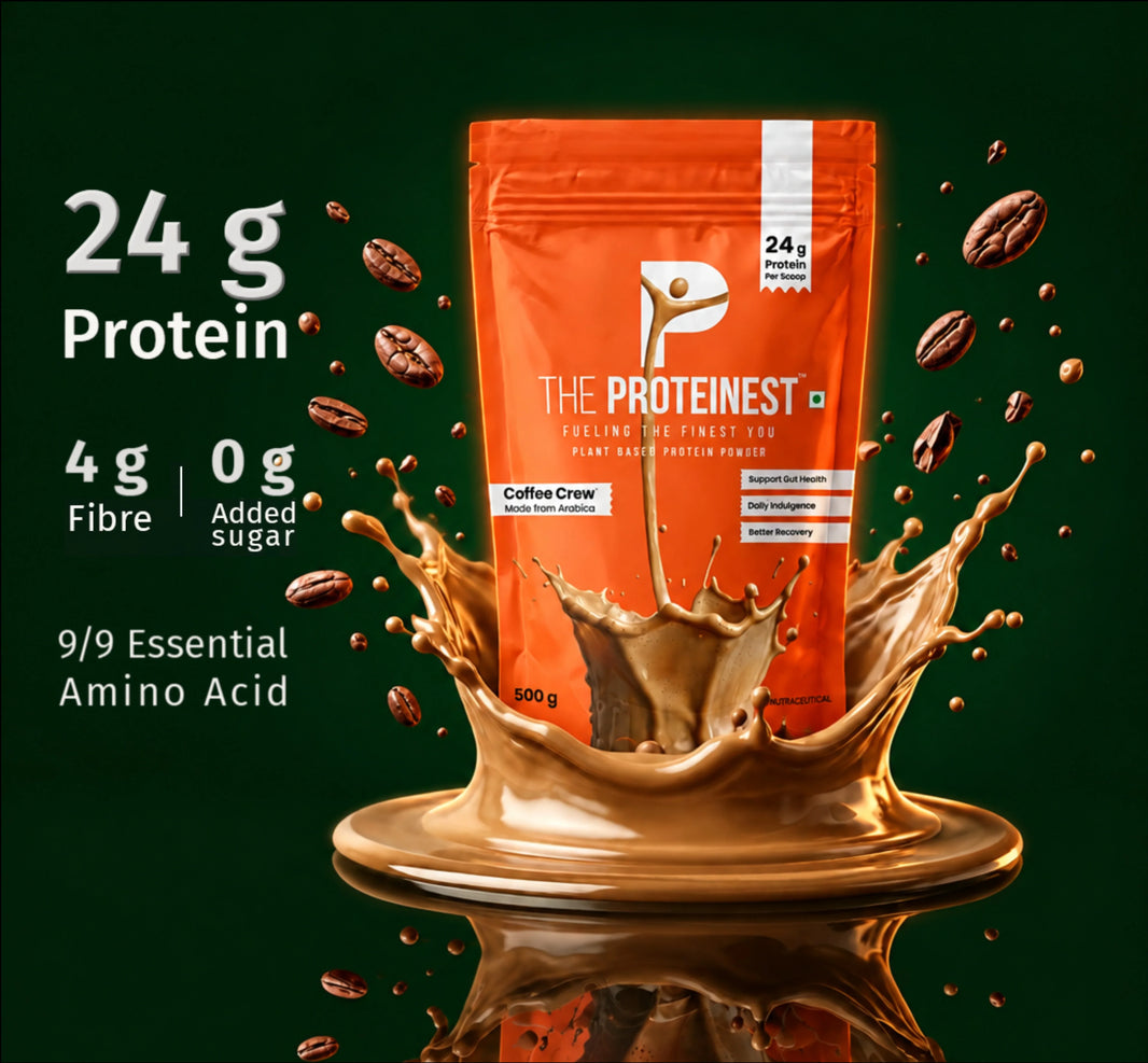 Coffee Crew Plant-Based Protein | Made from Arabica