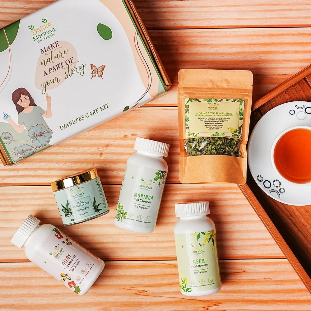 Diabetes Care Kit | Daivik Moringa - EarthBased 