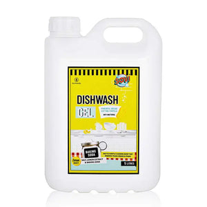SOVI® DISHWASH LIQUID WITH BAKING SODA, SALT & LEMON EXTRACT - EarthBased 