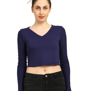 Bamboo Crop Top with Bell Sleeves | Trendy Gen Z Fashion | Eco-Friendly - EarthBased 