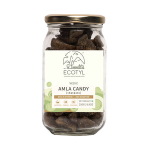 Ecotyl Amla Candy Chatpata jar front label
