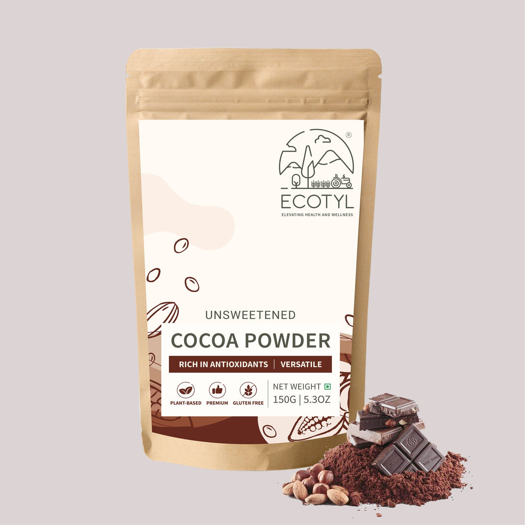 Ecotyl Unsweetened Cocoa Powder pouch