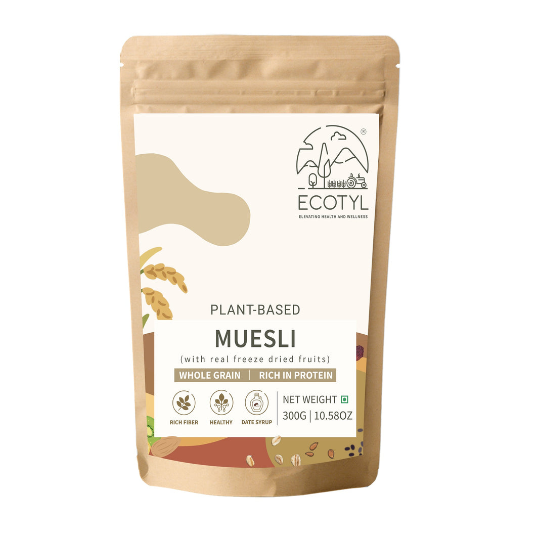 Ecotyl Muesli 300g pouch front label