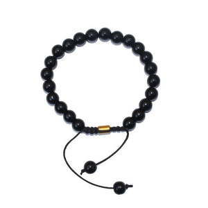 Natural Certified Onyx Bracelet For Protection, Health and Balance - EarthBased 