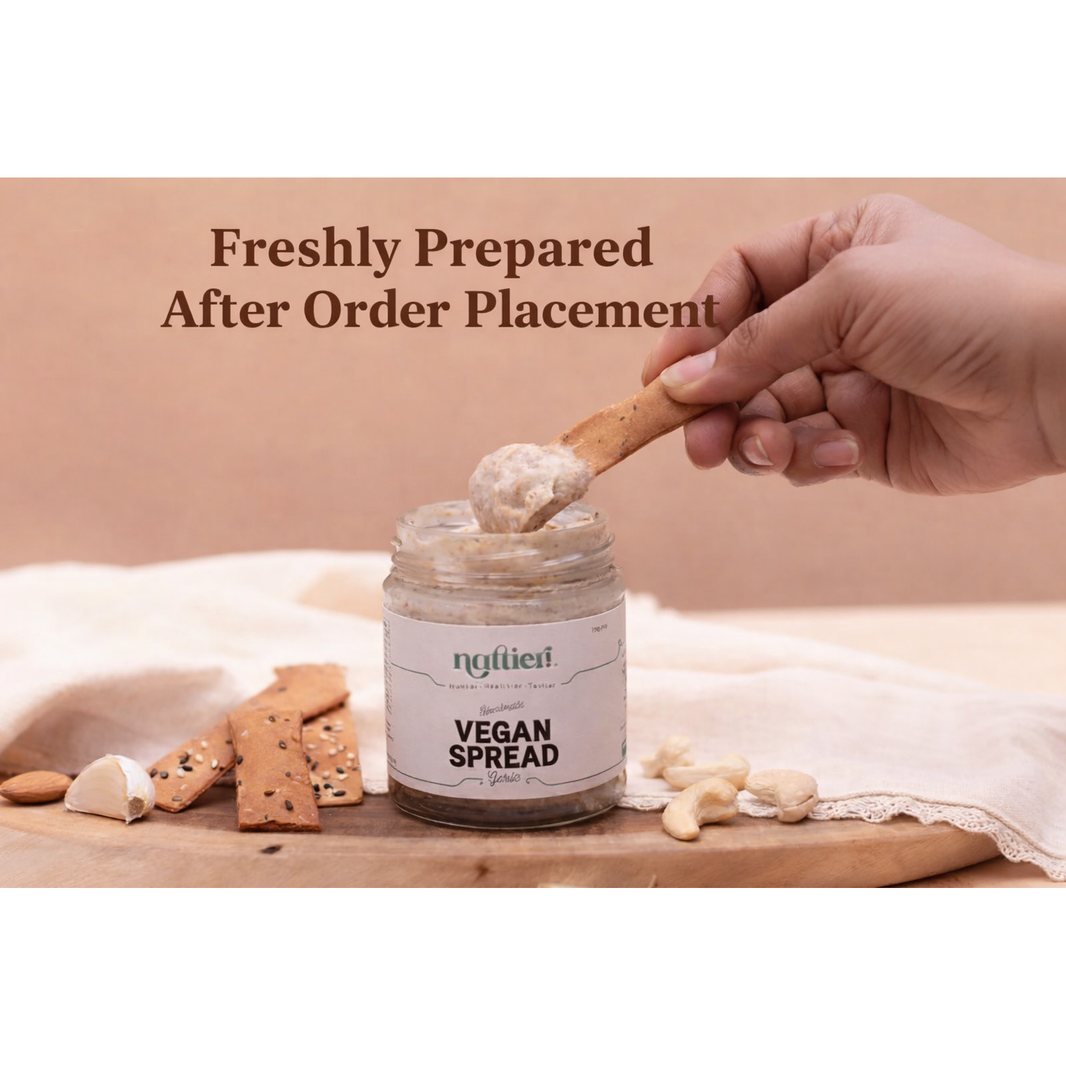 Handmade Vegan Garlic Spread by Nattier by Natasha
