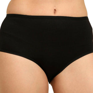 Bamboo Fabric Women's Hipster Panty | Peach and Black | Set of 2 - EarthBased 