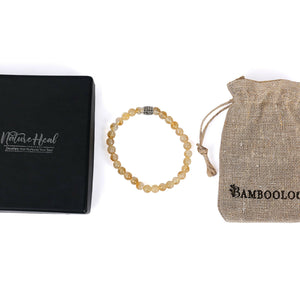 Natural Certified Citrine Bracelet For Success And Prosperity - EarthBased 