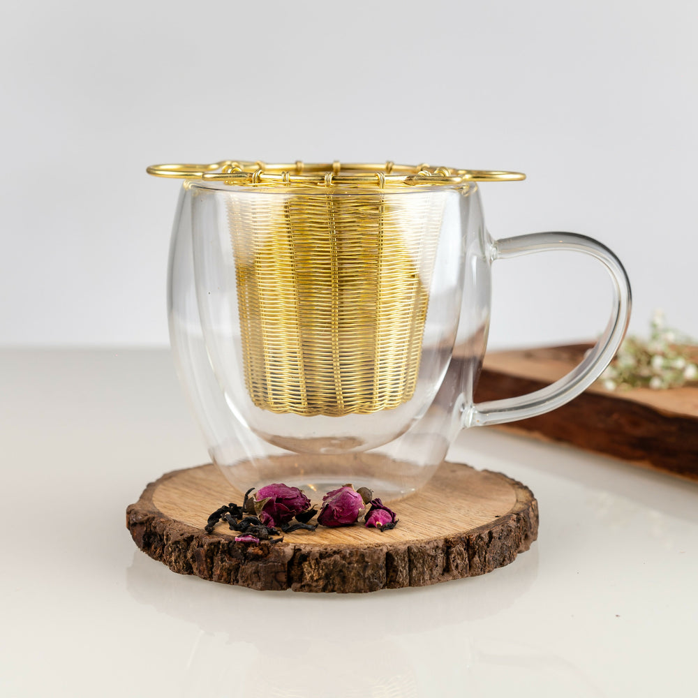 Handwoven Brass Infuser - EarthBased 