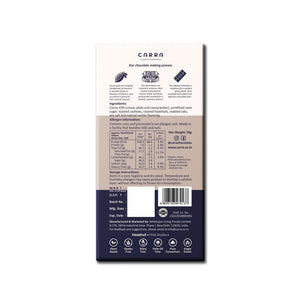 CARRA Hazelnut in Plant Based Milk Chocolate 50G - EarthBased 