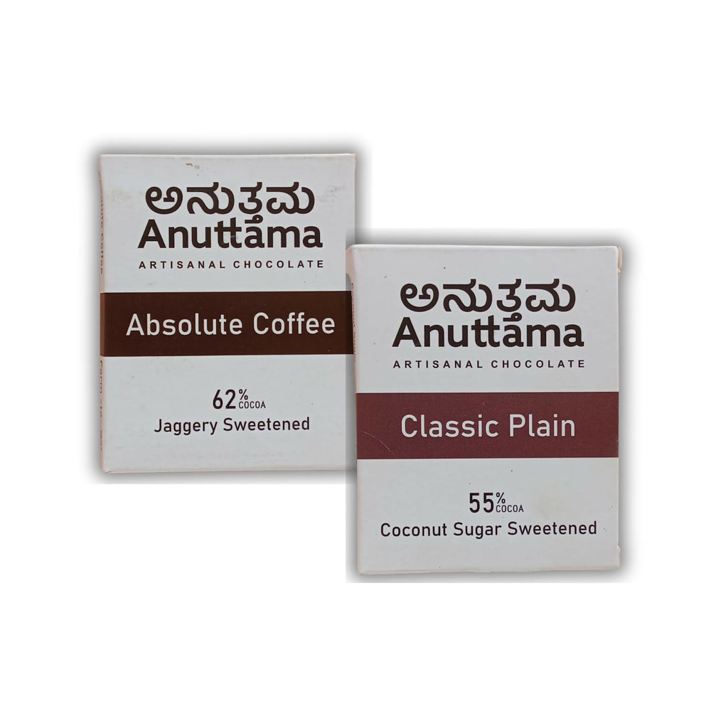 Anuttama | Assorted Dark Chocolate | Combo - EarthBased 